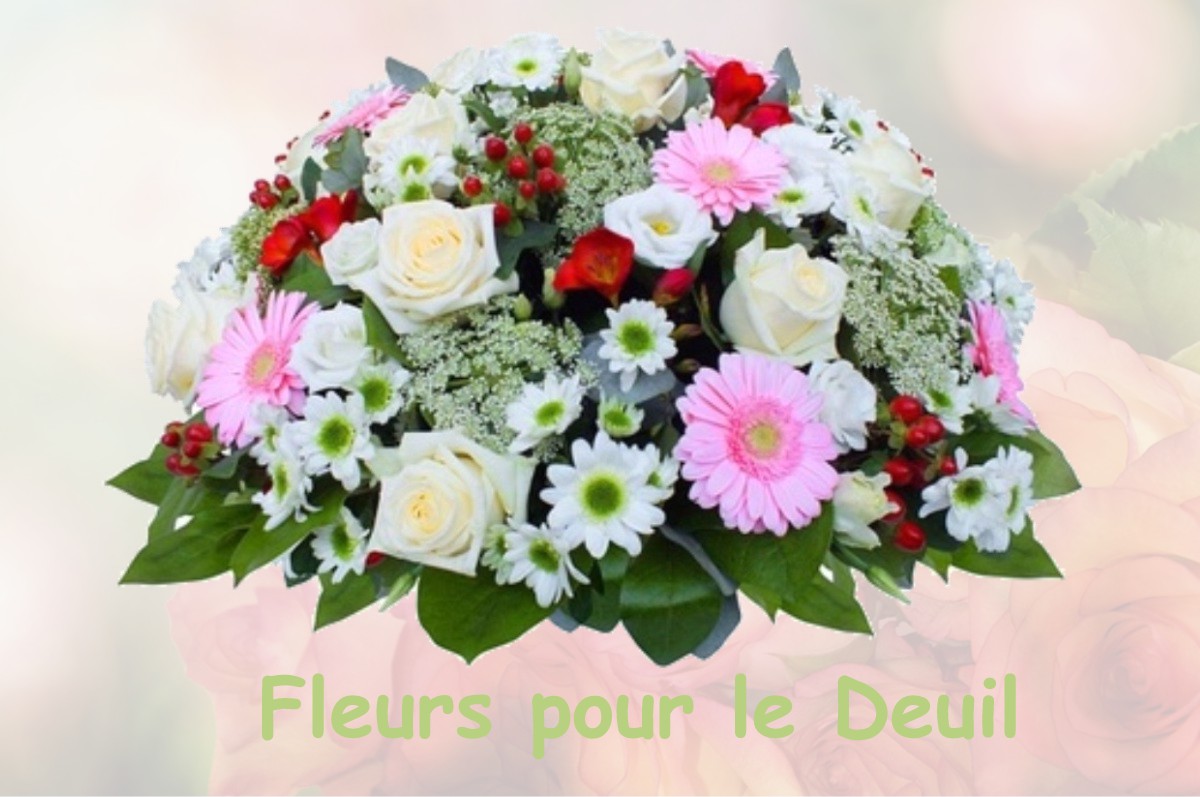 fleurs deuil SOLEYMIEU